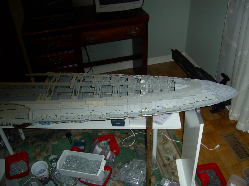 Illustration for article titled 52-pound Lego Mon Calamari Star Cruiser Can Kill Darth Vader on Impact